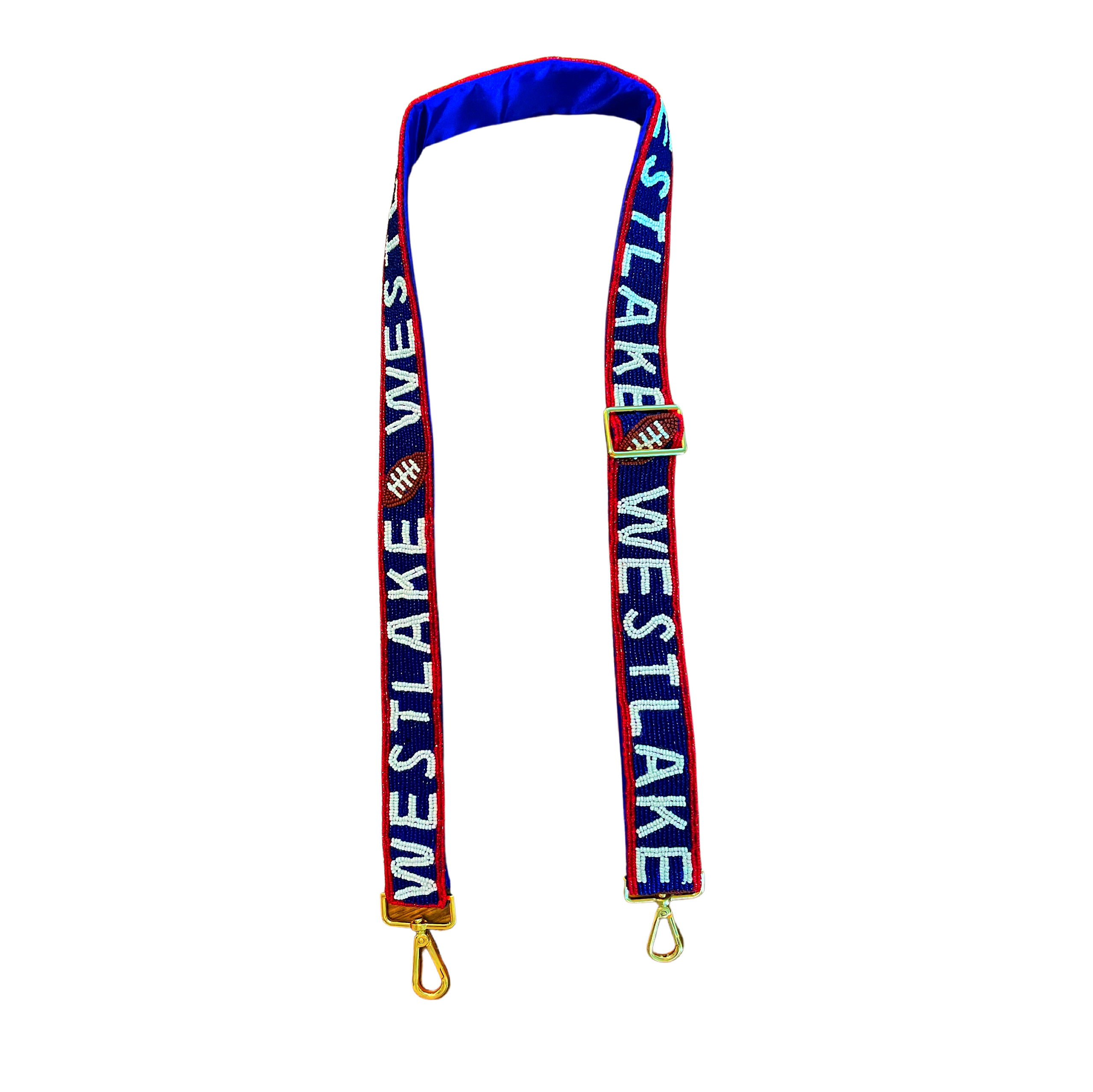 Beaded Strap Football offered in 3 colors Westlake Chap Store